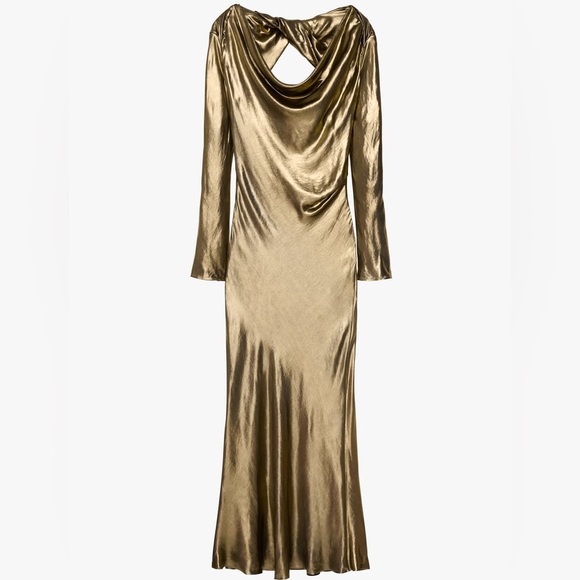 ZARA DRAPED DRESS LIMITED EDITION - Picture 12 of 14